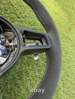 Custom Alcantara for Porsche 911 991 Boxster Cayman 981 PDK Steering Wheel