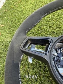 Custom Alcantara for Porsche 911 991 Boxster Cayman 981 PDK Steering Wheel