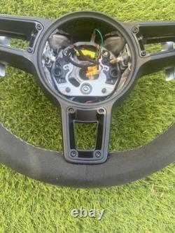 Custom Alcantara for Porsche 911 991 Boxster Cayman 981 PDK Steering Wheel