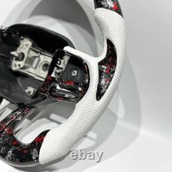 Custom Forged Carbon Fiber Steering Wheel for Dodge Challenger Durango 2015-2024