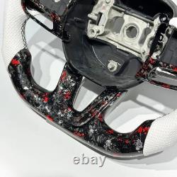Custom Forged Carbon Fiber Steering Wheel for Dodge Challenger Durango 2015-2024