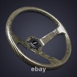 DND Performance Interior Carbon Fiber Steering Wheel Made With Kevlar