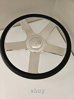 DUB Baller steering wheel with adapter
