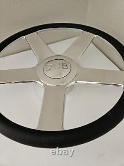 DUB Baller steering wheel with adapter