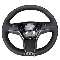 Driver Heated Leather Steering Wheel 1490214-00-B Fit for Tesla Model 3 Y USA