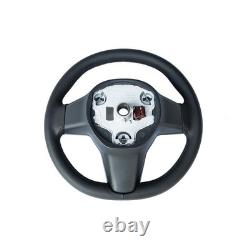 Driver Heated Leather Steering Wheel 1490214-00-B Fit for Tesla Model 3 Y USA