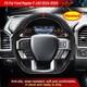 Dry Carbon Fiber Steering Wheel For Ford F150 Raptor 2015-2020 Withheated D-type