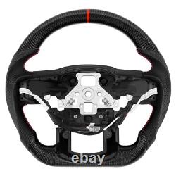 Dry Carbon Fiber Steering Wheel For Ford F150 Raptor 2015-2020 withHeated D-Type