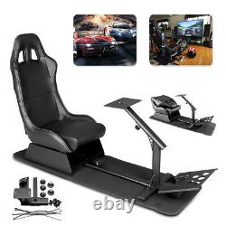 Evolution Simulator Cockpit Steering Wheel Stand Racing Seat Gaming Chair