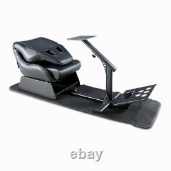 Evolution Simulator Cockpit Steering Wheel Stand Racing Seat Gaming Chair in USA