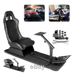 Evolution Simulator Cockpit Steering Wheel Stand Racing Seat Gaming Chair top