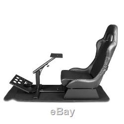 Evolution Simulator Cockpit Steering Wheel Stand Racing Seat Gaming Chair top