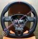 Full Leather Steering Wheel For Cc/eos/golf/jetta/passat/tiguan/red No Paddles