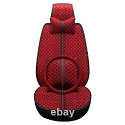 Fashion SUV Car Five-Seats Cover PU Leather Protector Cushion Full Set Universal