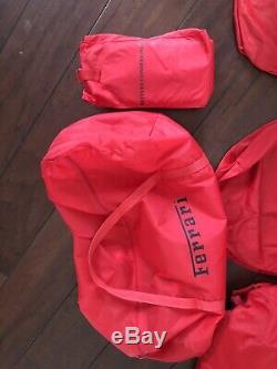 Ferrari Car Cover, Steering Wheel Cover, Seat Covers, Battery Charger Set Oem