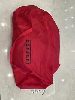 Ferrari Genuine Red Seat And Steering Wheel Covers With Carrying Bag