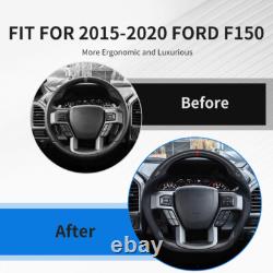 Fit Ford F150 F-150 Raptor Real Carbon Fiber Steering Wheel 2015-2020 Manual