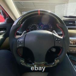 Fit Lexus IS250 Steering Wheel Hydro Dip Carbon Fiber IS F IS350 2006-2012