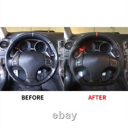 Fit Lexus IS250 Steering Wheel Hydro Dip Carbon Fiber IS F IS350 2006-2012