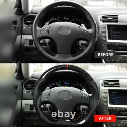 Fit Lexus IS250 Steering Wheel Hydro Dip Carbon Fiber IS F IS350 2006-2012