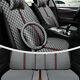 Five-seats Car Seat Cover Withsteering Wheel Cover Cushions Fashion Auto Interior