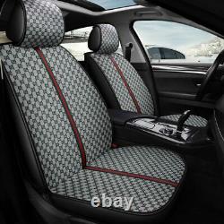 Five-Seats Car Seat Cover withSteering Wheel Cover Cushions Fashion Auto Interior