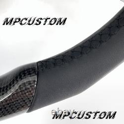 Flat Top Carbon Fiber Steering Wheel Fit For Ford Mustang V6 V8 GT 2007