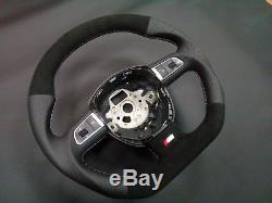 Flat bottom steering wheel paddle shifters AUDI A3 A4 A5 S4 S5 A6 S6 SEAT S-line