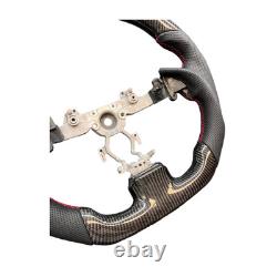 For 2008-2013 Infiniti G37 G-37 Sedan Steering Wheel Real Carbon Fiber
