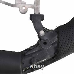 For 2014-2021 Toyota Tundra Customized Steering Wheel Replacement Black Leather