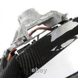 For 2022-2024 Toyota Camry Black Leather Black Carbon Fiber Steering Wheel