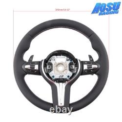 For BMW E70 X5 X5M E71 E72 X6 X6M E90 E91 E92 E84 Round Leather M Steering Wheel