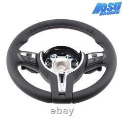 For BMW E70 X5 X5M E71 E72 X6 X6M E90 E91 E92 E84 Round Leather M Steering Wheel