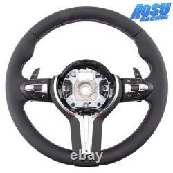 For BMW E70 X5 X5M E71 E72 X6 X6M E90 E91 E92 E84 Round Leather M Steering Wheel