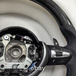 For BMW F10 F11 F18 F90 F01 F12 M5 M6 M7 5-7 Series Carbon Fiber Steering Wheel