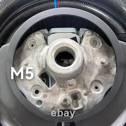 For BMW F10 F11 F18 F90 F01 F12 M5 M6 M7 5-7 Series Carbon Fiber Steering Wheel