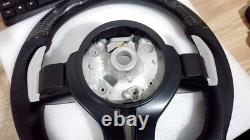 For BMW F10 F11 F18 F90 F01 F12 M5 M6 M7 5-7 Series Carbon Fiber Steering Wheel