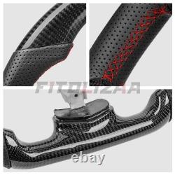 For Chevrolet Corvette C6 Real Carbon Fiber Steering Wheel Z06 ZR1 2006-2011