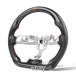 For Chevrolet Corvette C6 Real Carbon Fiber Steering Wheel Z06 ZR1 2006-2011