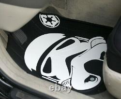 For Chevrolet Star Wars Stormtrooper Car Seat Covers Floor Mat Steering Wheel