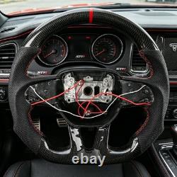 For Dodge Challenger Durango SRT 152024 Carbon Fiber Steering Wheel? With Heated