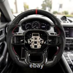 For Ford Ford Raptor F150 2021/2025 Customized Carbon Fiber Steering Wheel? US