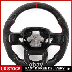 For Ford Ford Raptor F150 2021/2025 Customized Carbon Fiber Steering Wheel? US