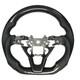 For Honda Accord 18-22 10th Customized Carbon Fiber Steering Wheel Black Leather