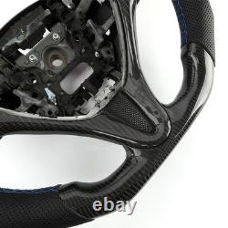 For Honda Fit GE8 2009-2014 Custom Real Carbon Fiber Steering Wheel Sport Mod
