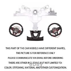 For Honda Fit GE8 2009-2014 Custom Real Carbon Fiber Steering Wheel Sport Mod