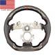 For Infiniti G37 G-37 Sedan Steering Wheel Real Carbon Fiber 2008-2013