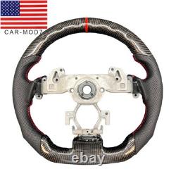 For Infiniti G37 G-37 Sedan Steering Wheel Real Carbon Fiber 2008-2013