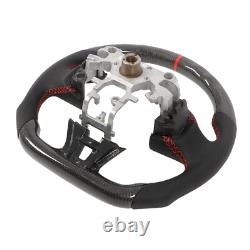 For Infiniti Q50 2013 2014 2015 2016 2017 2018 Real Carbon Fiber Steering Wheel