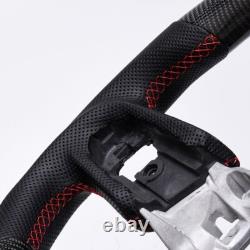 For Jeep Wrangler JL GLADIATOR Real Carbon Fiber Sport Steering Wheel 2018-2025